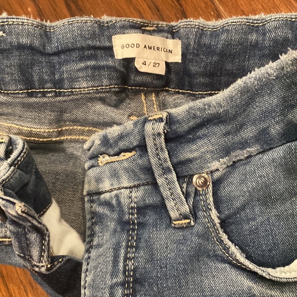 Good American Straight leg jeans with split bottom - Picture 4 of 5